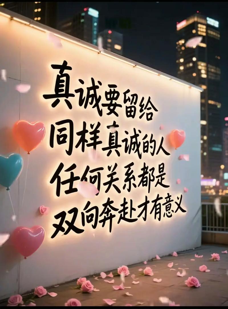 真诚是最好的应援