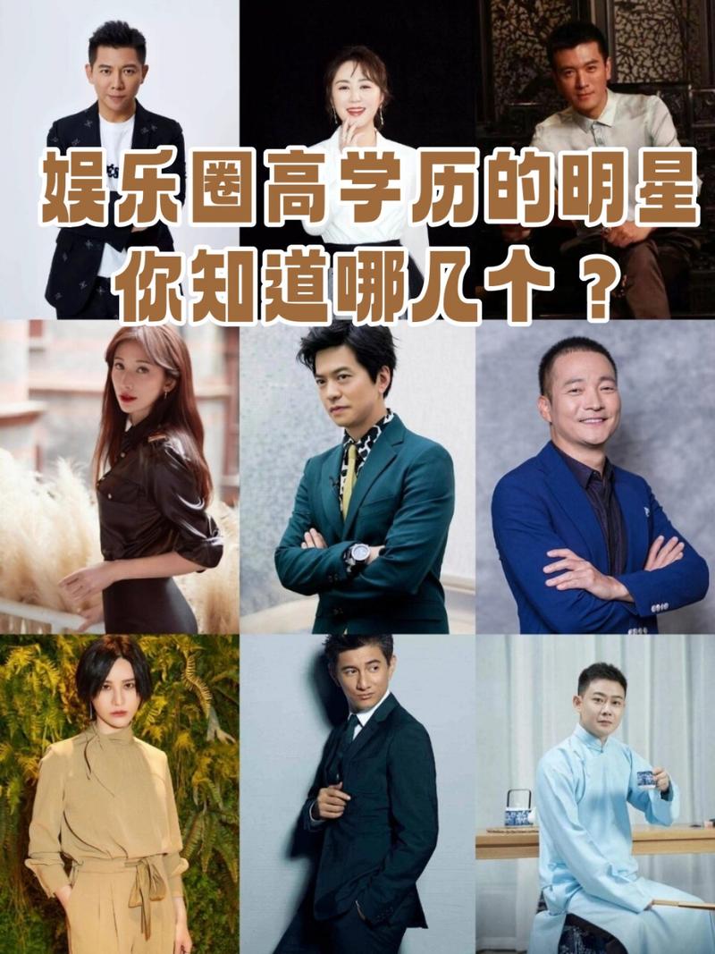 高学历男明星_学历高的男艺人_娱乐圈高学历男明星